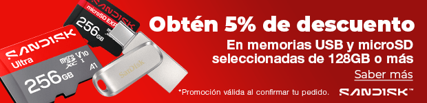 SanDisk descuento aniversario - pie