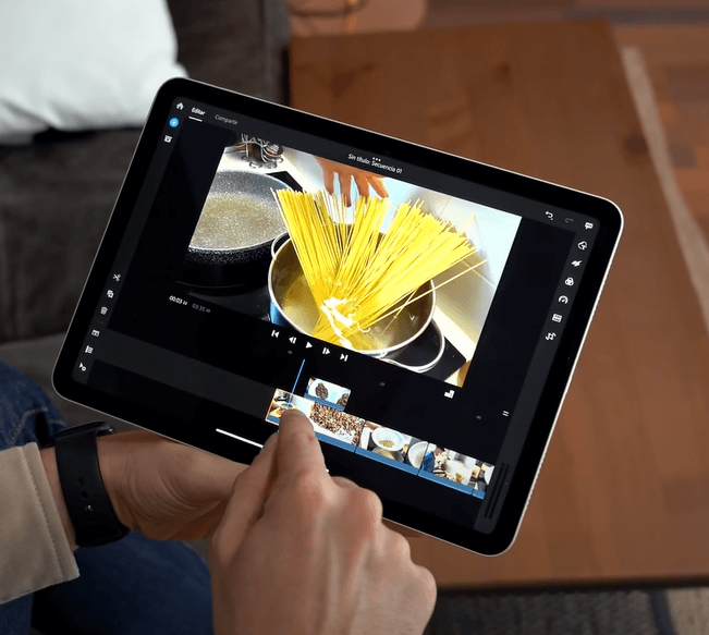 Edidcion de video iPad Air 5ta generación