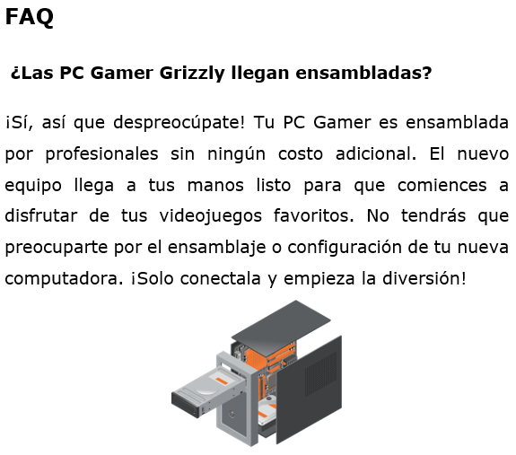 PC GAMER GRIZZLY » Kit Pc Gamer Grizzly Sg-Rz044 Amd Ryzen 5 5600G