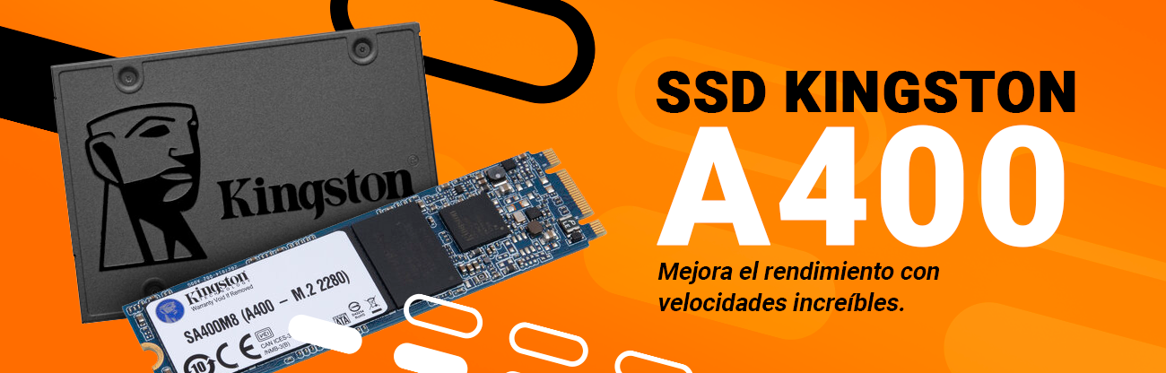 SSD Kingston A400 Mejora el rendimiento con velocidades increbles