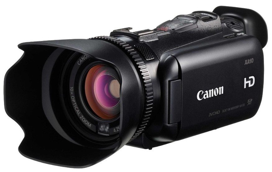Videocámara Profesional Canon XA10, Lente Zoom 10x, AVCHD, MPEG4, 4AVC/H, Memoria 64MB, 2 Entradas SDXC - 4