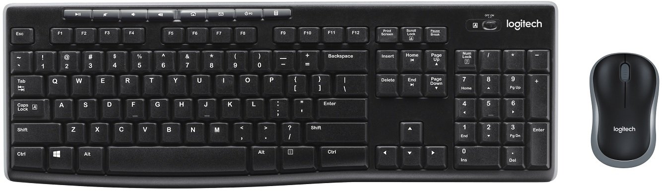 Teclado y Mouse Logitech MK270