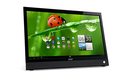 Computadora Acer All In One DA222HQL - 21.5" Touch - 1GB - 16GB - NVIDIA  Tegra T33 - Android - Negro - UM.WD2AA.001