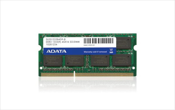 Memoria RAM ADATA 4GB DDR3 1333MHz