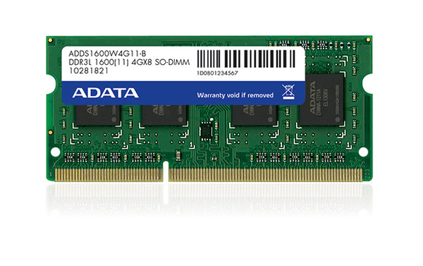 Memoria RAM para Laptop ADATA - DDR3 - 4GB