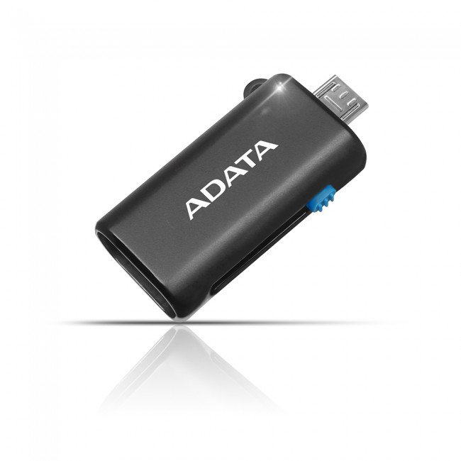 Memoria USB ADATA AUSDX64GUICL10 - 64GB - OTG - Lector de MicroSD -  AUSDX64GUICL10-ROTG
