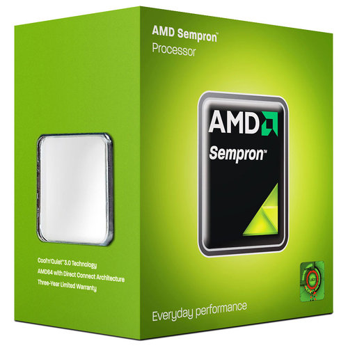 Procesador AMD Sempron X2 190, 2500MHz, 45W, Socket AM3, 1MB - SDX190HDGMBOX