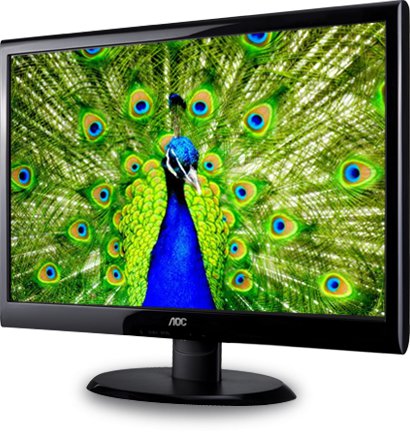 Monitor LED AOC E950SWN, 18.5", 1366x768, RGB D-Sub VGA - E950SW/E970SW/N
