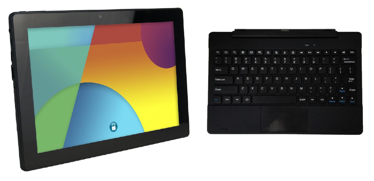 Tablet AOC U10, 10.1, Quad-Core, 1GB, 32GB-U107 + KB