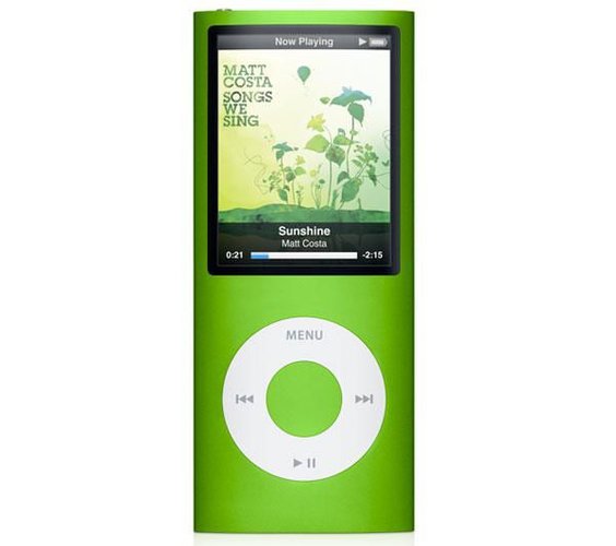 iPod Nano 8GB con Camara y Microfono Sistema VoiceOver Radio FM Verde