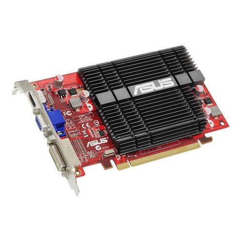 Tarjeta de Video Asus Radeon HD5450, PCI Express 2.1, DDR3 1GB - EAH5450  SILENT/DI/1G