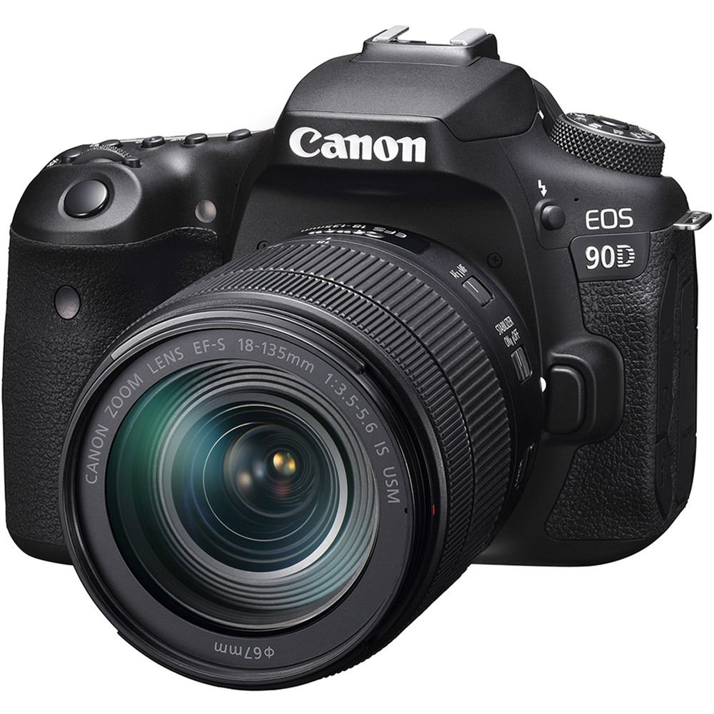 Cámara Digital Canon EOS 90D 32.5 MP 18-135mm 3616C016AA