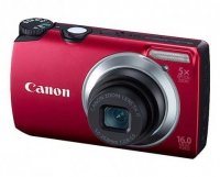 Camara Digital Canon Powershot A3300 16 0mpx 5x Zoom Lcd3 Roja 5038b001aa
