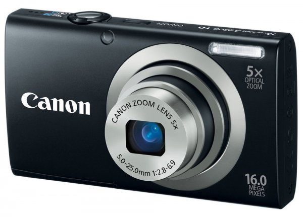 Cámara Digital Canon PowerShot A2300, 16 Mpx, Zoom Óptico 5x, LCD 2.7,  Negro - 6191B001AA