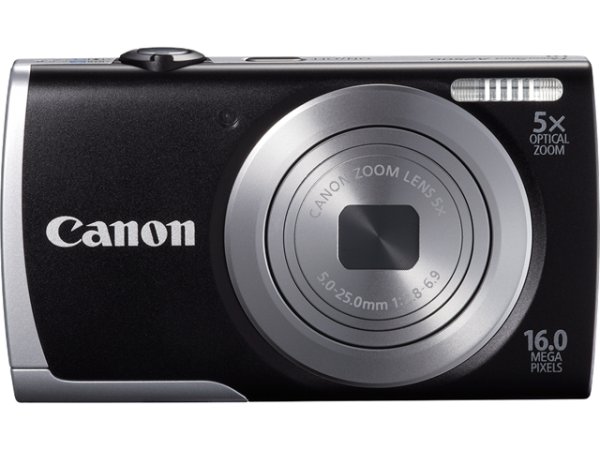 Cámara Canon PowerShot A2500, 16mpx, 5X, LCD 2.7", Vídeo HD, 4GB, Negro -  8253B027AA