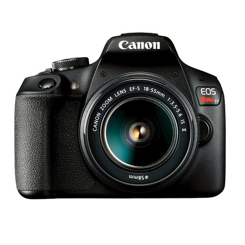 Cámara Canon EOS Rebel T7 3" 24.10MP SD 16GB Curso Foto Online