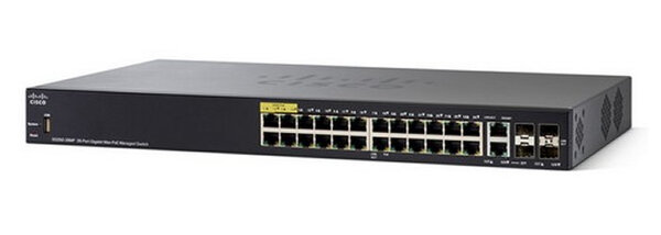Switch Cisco 24 Puertos 2 SFP SG350-28P-K9-NA
