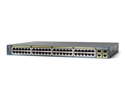 48 puertos 370W Poe Cisco WS-C2960-48PST-L 1 años de garantía-envío mismo día 