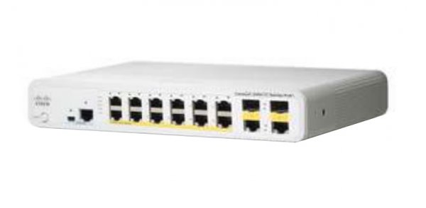 Switch Cisco 12 puertos 2 SFP WS-C2960C-12PC-L