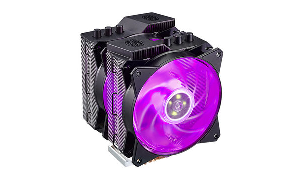 DISIPADOR COOLER MASTER AIR MA610P 2 FANS 120MM ARGB MULTI SOCKET AMD INTEL MAP T6PN 218PC R1 - MAP-D6PN-218PC-R1