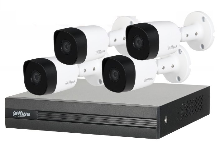 Kit de Vigilancia XVR1A04KIT 4 CCTV