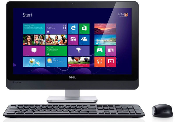 Computadora Dell All-in-One Inspiron 2330, 23", Touch, Core i5, 6GB, 1TB,  Win 8 - AIO23I5_610LCT