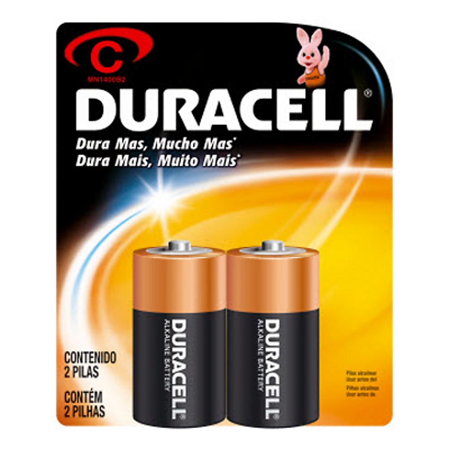 Bateria Duracel Tipo C 2 Pzas - 80673903