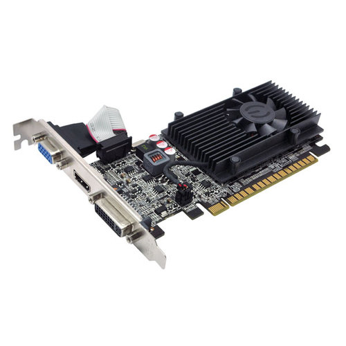 Tarjeta de Video EVGA 02G-P3-2619-KR - GeForce GT 610 - 2GB - DDR3 - PCIE  2.0 - HDMI - DVI - VGA - 02G-P3-2619-KR