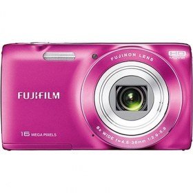 Cámara Fujifilm FinePix JZ250, 16 Mpx, Zoom Óptico 8X, LCD 3", Rosa -  351020386