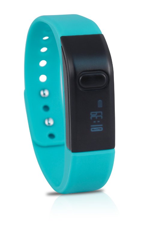 Band Fit GHIA Kappa Azul - 0.49" - Touch - Bluetooth - Cuenta Pasos -  Notificaciones - Compatible con iOS 7.1 / Android