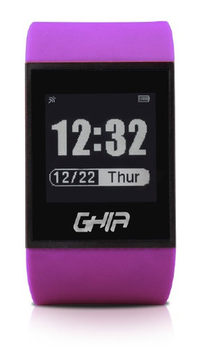 Smart Watch GHIA Vitale GAC-037 - 1.28" Touch - Waterproof - Bluetooth -  iOS/Android - Morado