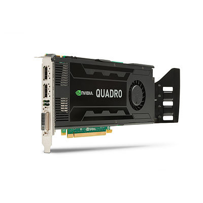 Tarjeta Gráfica DL-DVI+2xDP NVIDIA Quadro K4000 de 3 GB - C2J94AA