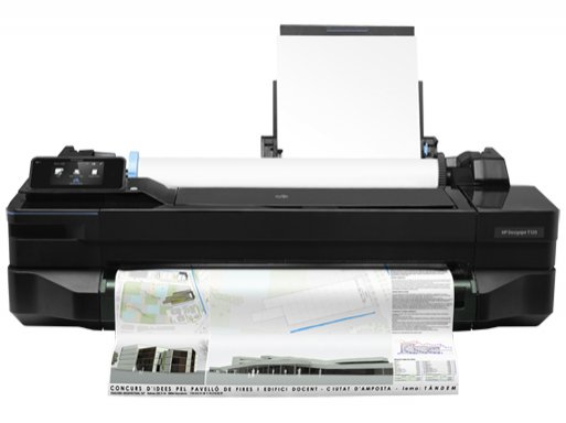 Plotter HP DesignJet T120 24" Inyección de Tinta CQ891C