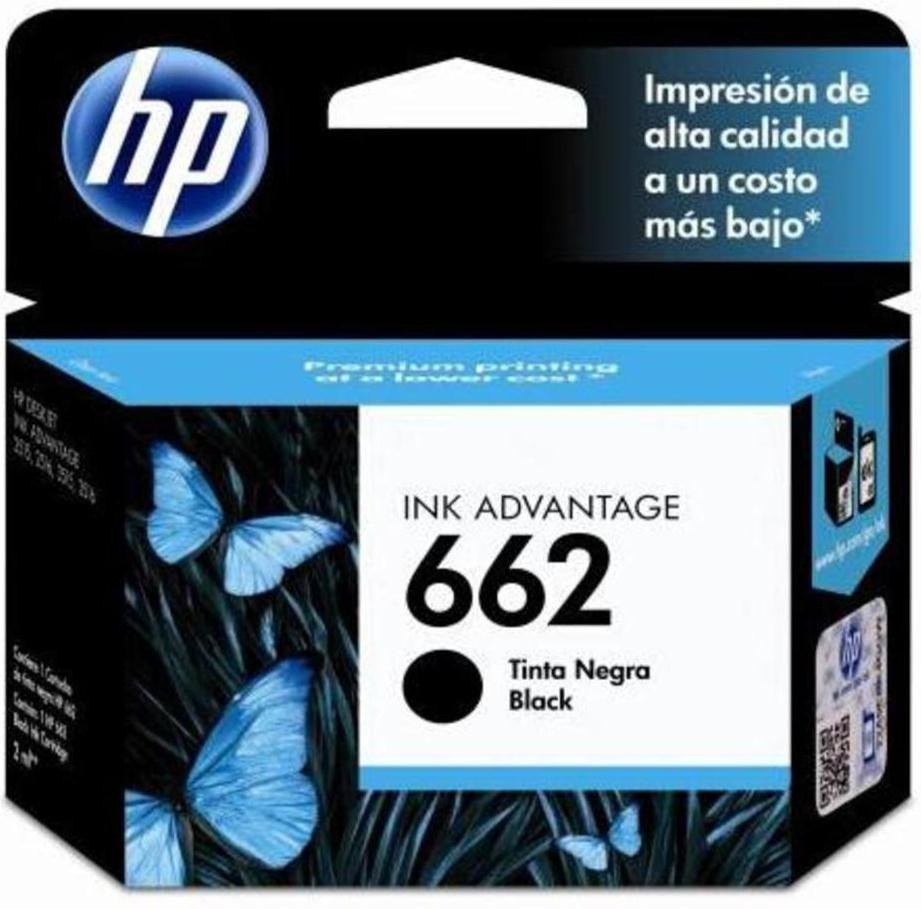 Cartucho de Tinta HP 662 - Alto Rendimiento | Intercompras