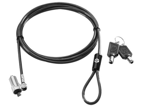 Candado de Cable para Laptop HP - Llave Ultracompacta - H4D73AA