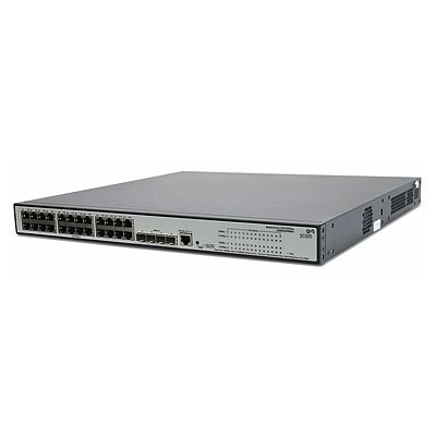 Switch HP v1910-24G 10/100/1000 +4p SFP, Poe Admin, Rack, QOS - JE008A#ABA