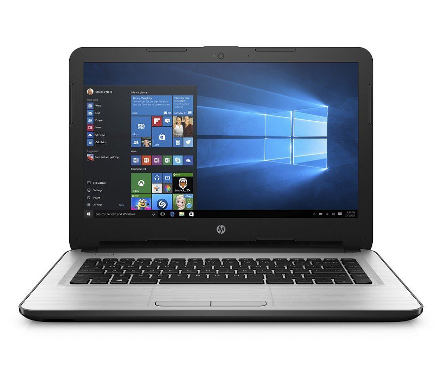 Laptop HP 14-AM009LA - 14" - Intel Core i3-5005U - 8GB - 1TB - Windows 10  Home - Blanca - V7R65LA#ABM