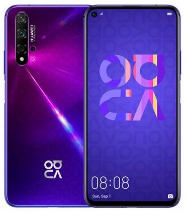 Smartphone Huawei Nova 5T 6.26" Octa Core Purpura