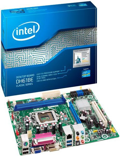 Kit tarjeta madre Intel h61be + procesador core i3-3220 - H61BE_I33220