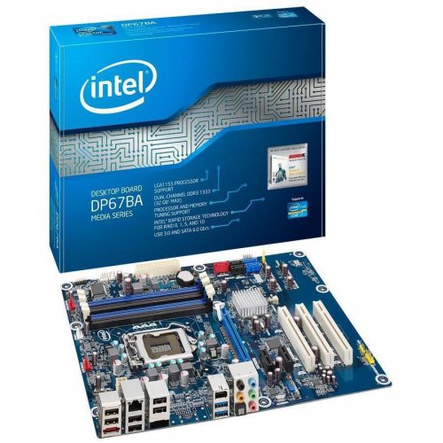 Tarjeta Madre Intel DP67BA, ATX, LGA1155, DDR3 - BOXDP67BAB3