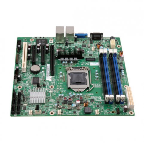 Tarjeta Madre p/Servidor Intel S1200BTS Xeon DDR3 C202 DDR3 PCIE SATA RAID  mATX RTL - DBS1200BTSR