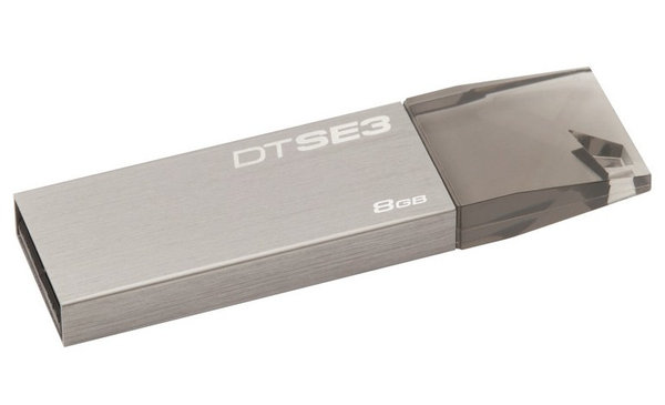 Memoria USB de 8GB DTSE3 G3 Kingston Cian - DTSE3S/8GB
