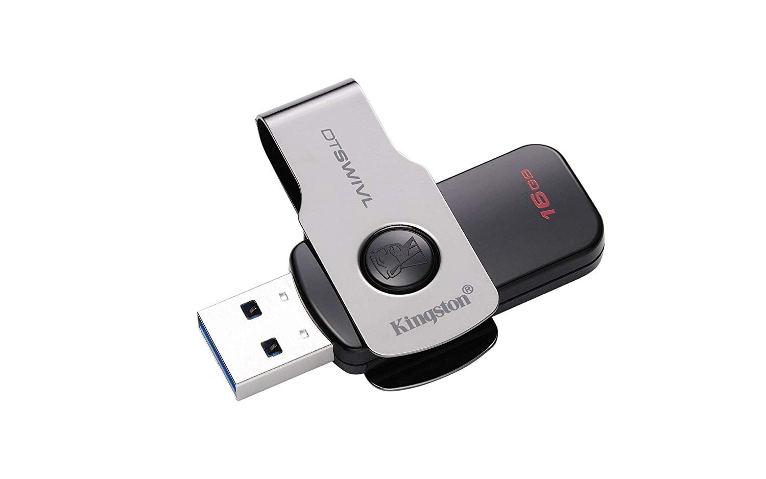 Memoria USB Kingston DTSWIVL/16GB -16GB USB 3 - Negro