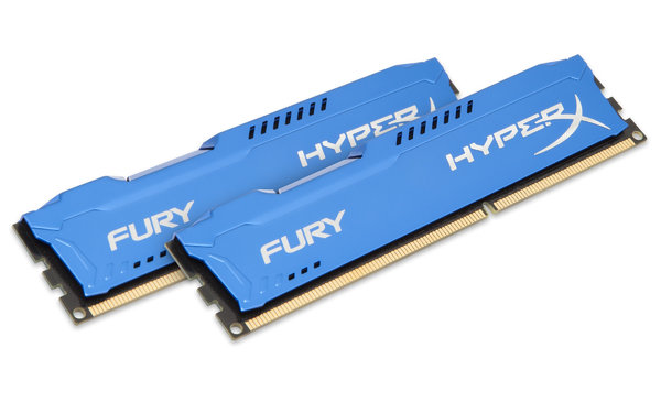 Memoria Ram HyperX Fury DDR3 16GB Azul