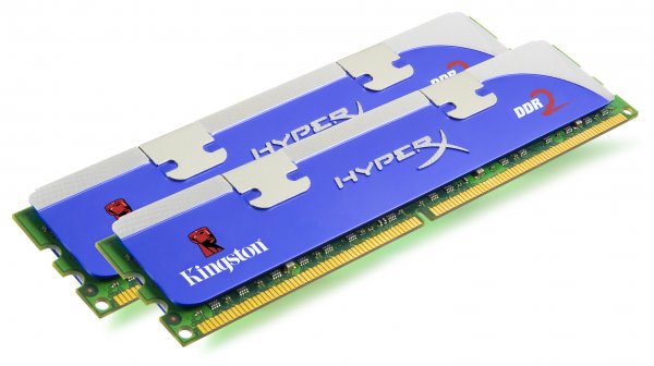 Kit de Memoria Kingston HyperX Genesis 4GB (2x2GB) DDR2 1066MHz CL5 DIMM -  KHX8500D2K2/4G