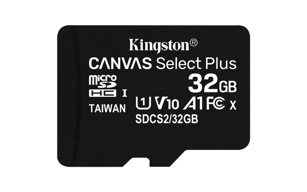 MicroSDHC Kingston Canvas Select Plus 32GB SDCS2/32GB