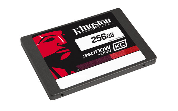Kingston KC400, 2.5", 256GB, SATA 3