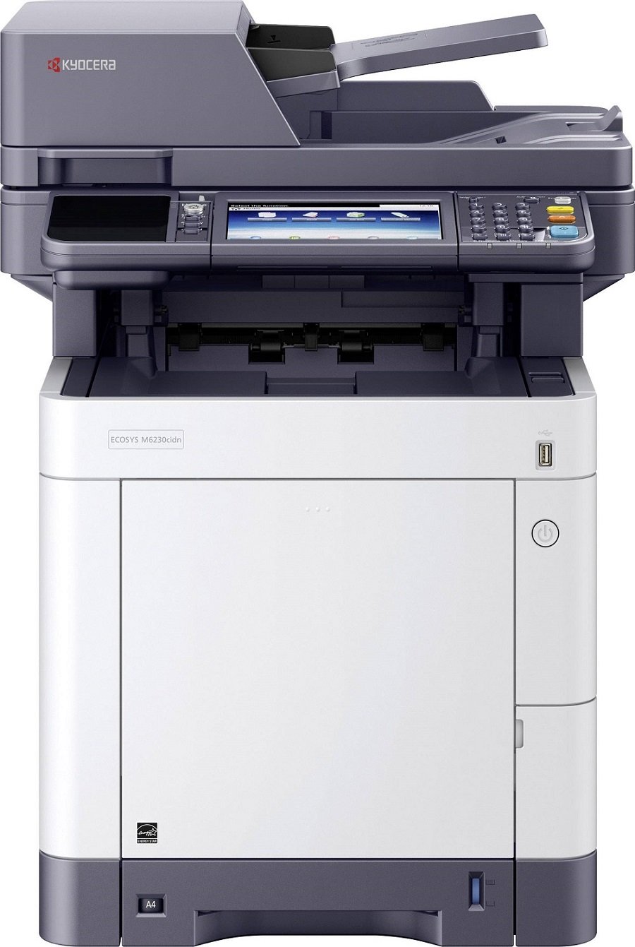 KYOCERA 1102R72US1 Modelo ECOSYS M5526CDW/A Impresora láser a color  multifunción; Impresión/Copia/Escaneo; Pantalla táctil de 4.3; Hasta 26  páginas