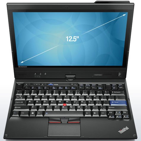 Laptop Lenovo ThinkPad Tablet X220T, 12.5", Core i7, 4GB, 160GB, Win 7  Professional - 42984TS