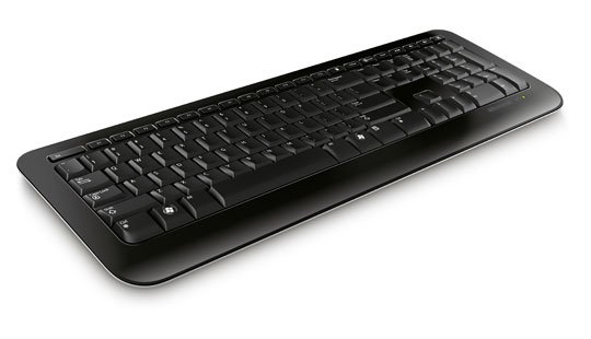 Teclado Microsoft All in one Media Keyboard Inalámbrico Negro